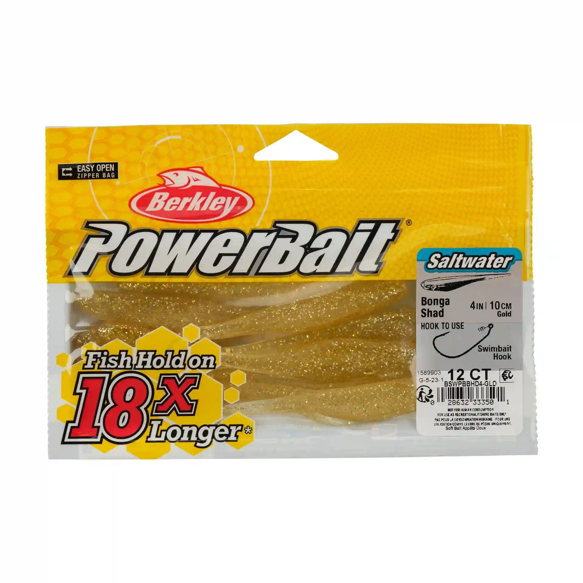 PowerBait® Saltwater Bonga Shad