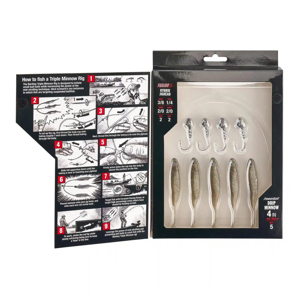 Triple Minnow Rig Kit