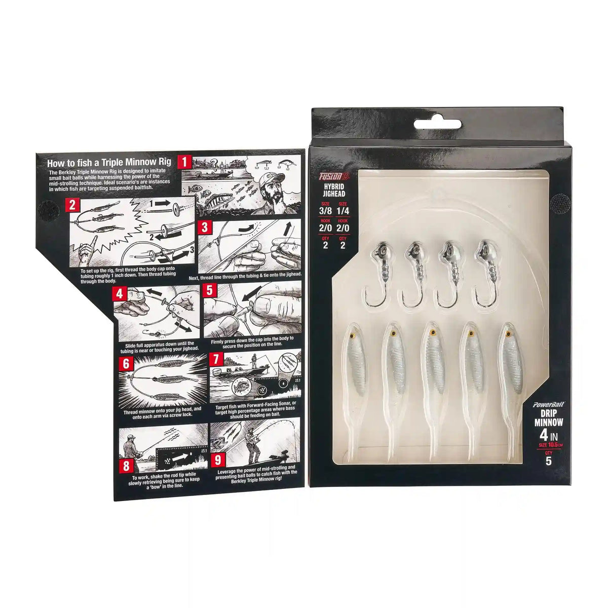 Triple Minnow Rig Kit
