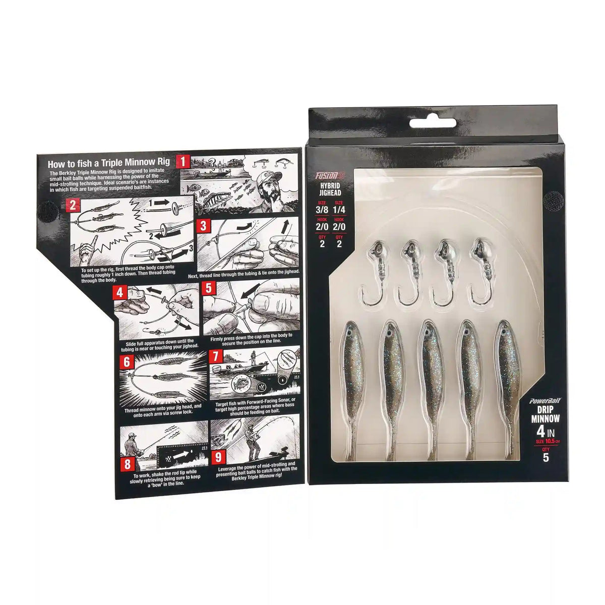 Triple Minnow Rig Kit