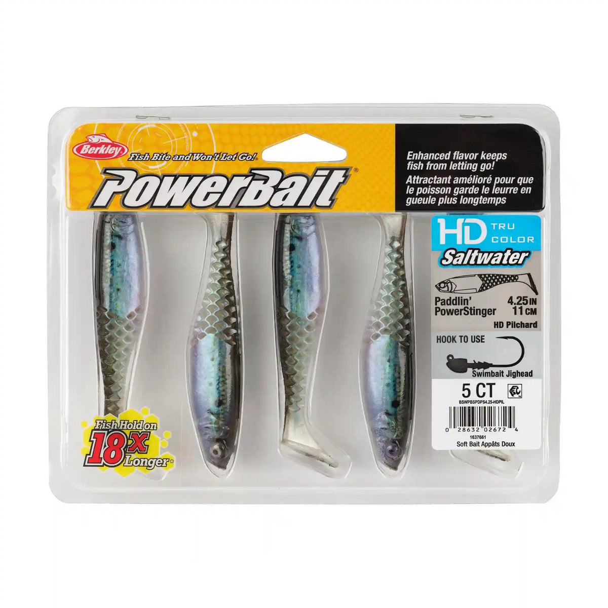 PowerBait® Saltwater Paddlin' PowerStinger