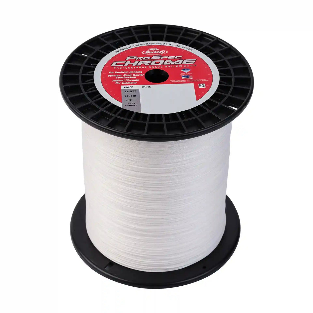 ProSpec® Chrome Premium Hollow Braid