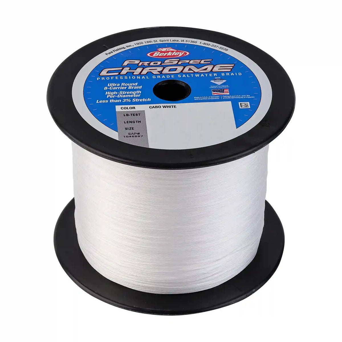 ProSpec® Chrome Premium Saltwater Braid