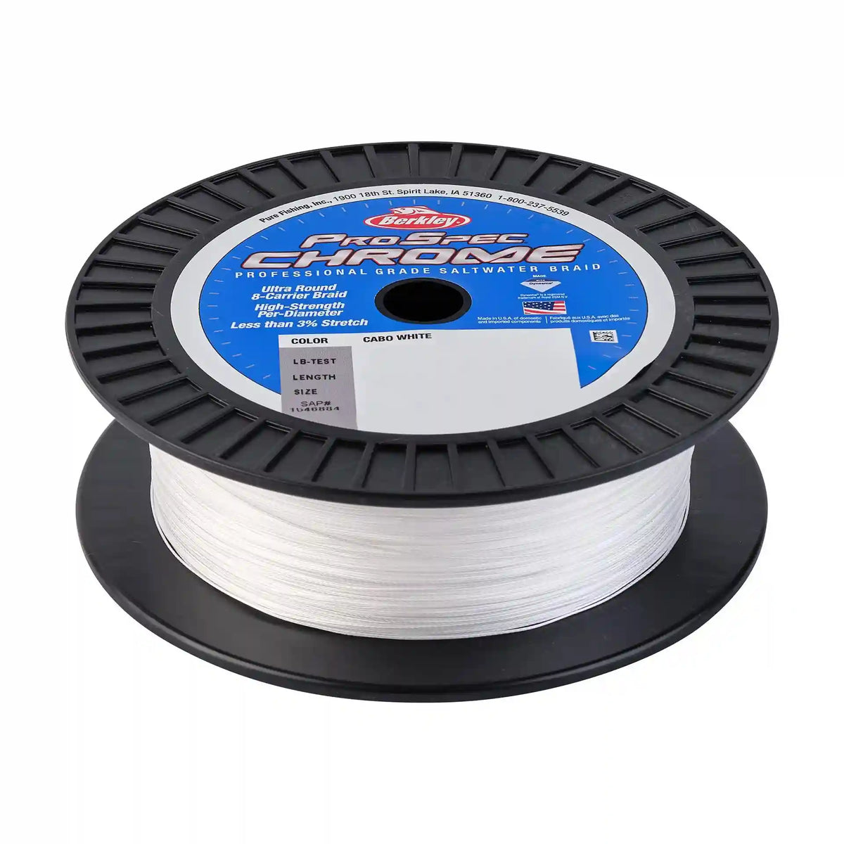 ProSpec® Chrome Premium Saltwater Braid