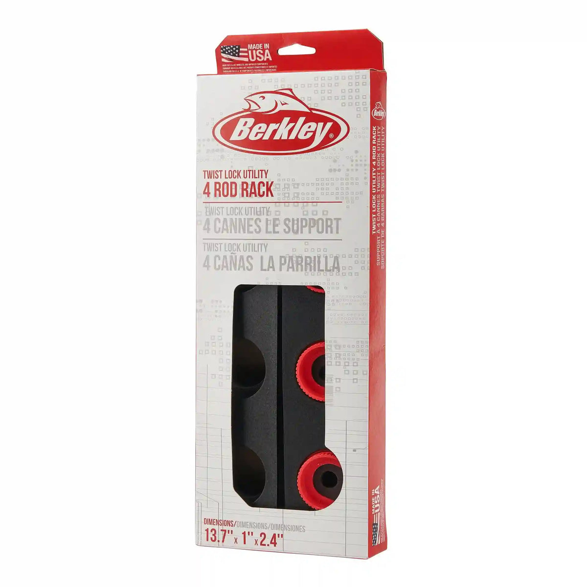 Twist Lock Utility 4 Rod Rack