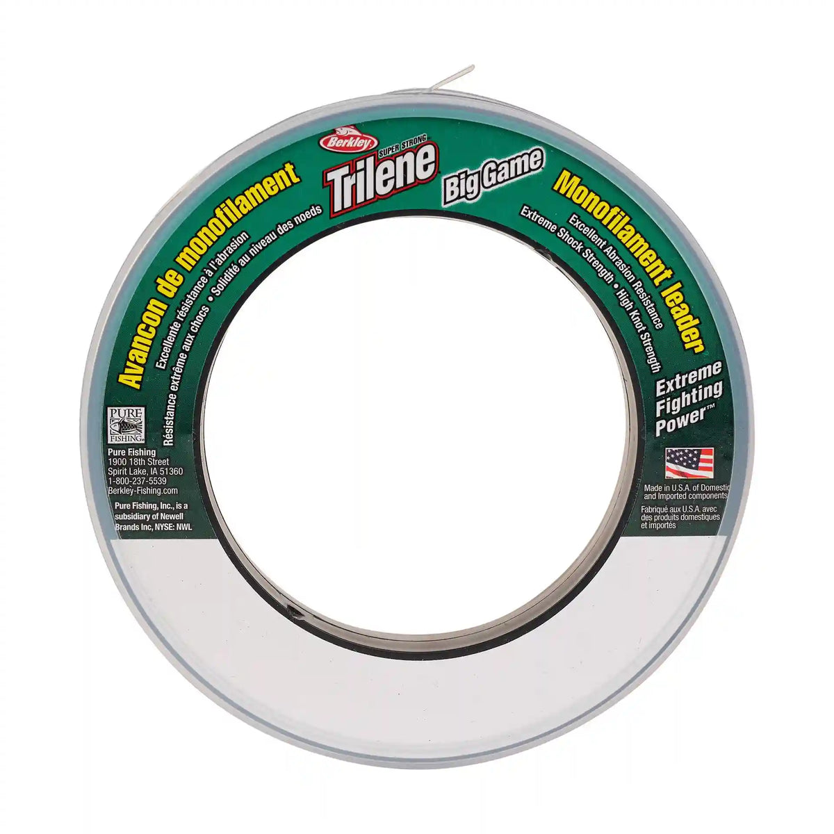 Trilene® Big Game™ Monofilament Leaders