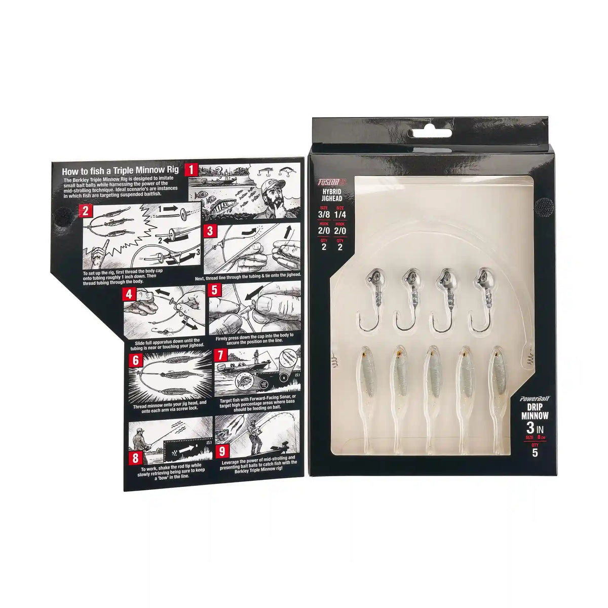 Triple Minnow Rig Kit