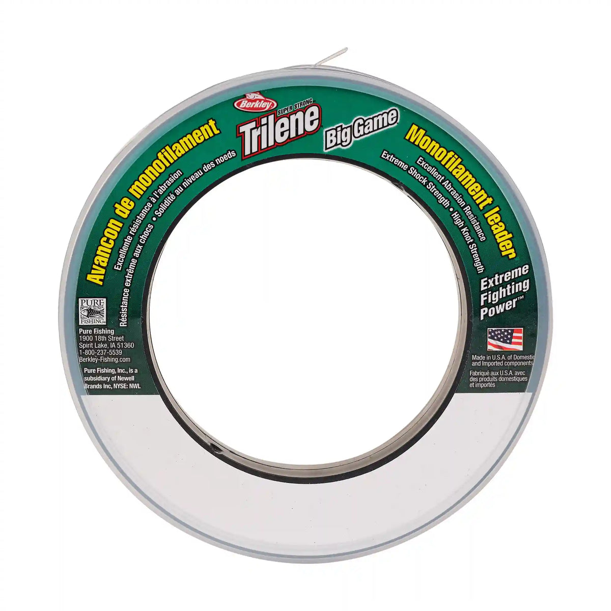 Trilene® Big Game™ Monofilament Leaders